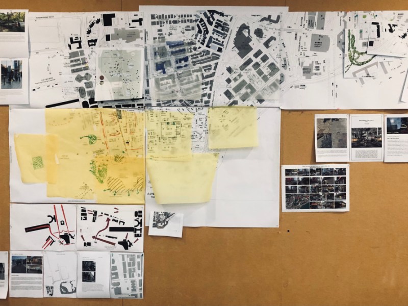 Mapping. Drawing. Thinking